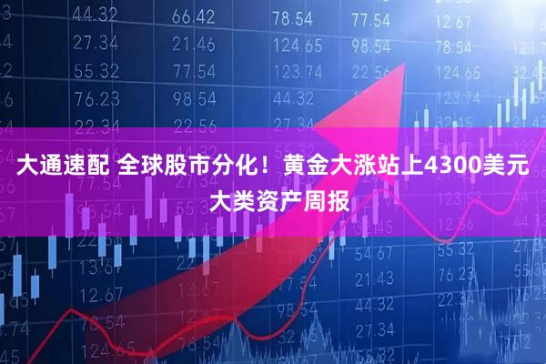 大通速配 全球股市分化！黄金大涨站上4300美元  大类资产周报
